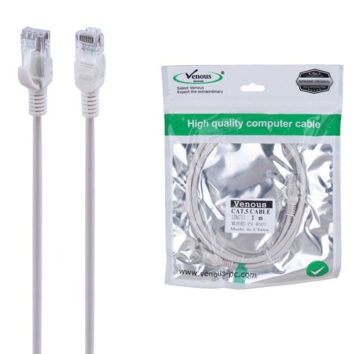 کابل شبکه Cat5 ونوس PV-k931 طول 1 متر