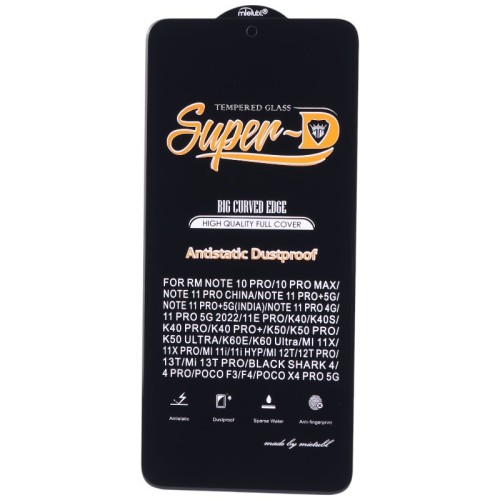 گلس Super D آنتی استاتیک میتوبل شیائومی Redmi Note 10 Pro 4G