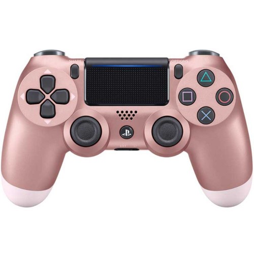 دسته بازی بی سیم SONY PlayStation 4 DualShock 4 High Copy رزگلد