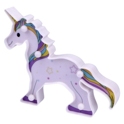 چراغ خواب باتری خور طرح اسب تک شاخ کد 2