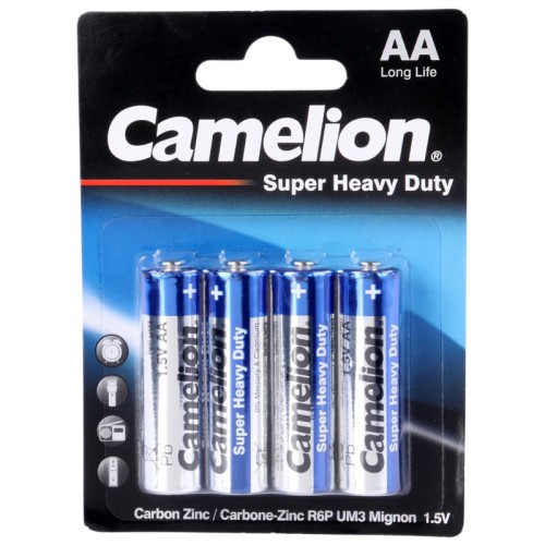 باتری چهارتایی قلمی کملیون Super Heavy Duty