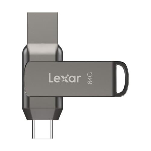 فلش 64 گیگ لکسار Lexar JumpDrive D400 OTG Type-C USB3.1