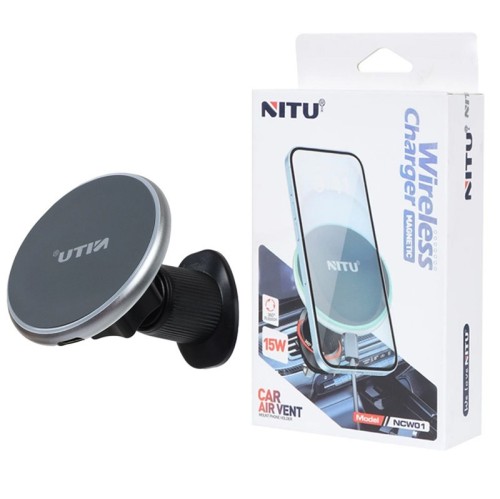 هولدر و شارژر وایرلس 15 وات نیتو NCW01