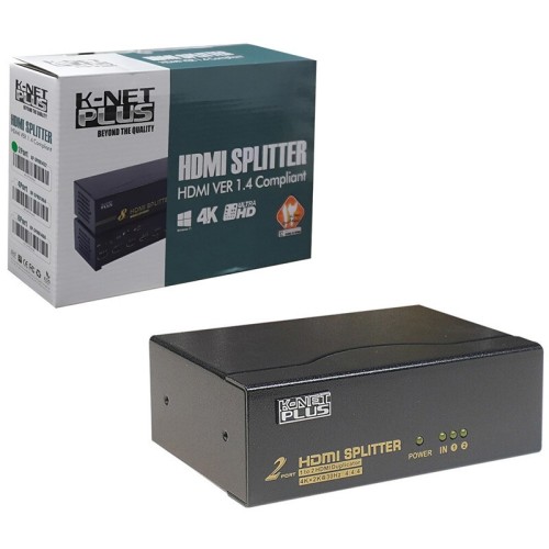 اسپلیتر 2 پورت HDMI کی نت پلاس KP-S642