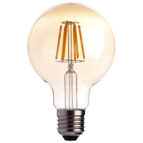 لامپ ادیسونی حبابی SFR Antique G80 E27 8W