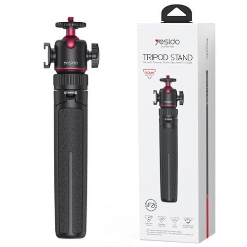 سه پایه و مونوپاد بلوتوثی Yesido SF26