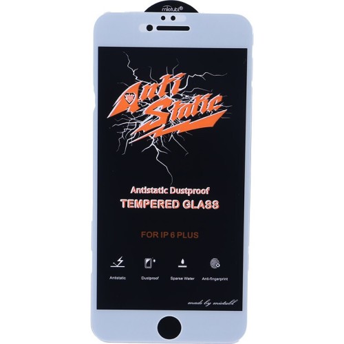 گلس آنتی استاتیک میتوبل آیفون iPhone 6 Plus / 6s Plus / 7 Plus / 8 Plus سفید