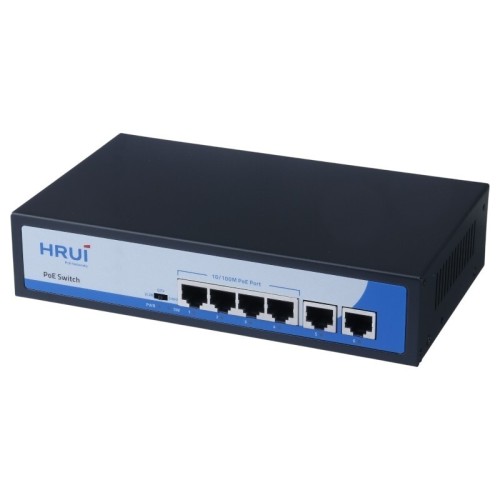 سوییچ 4 پورت POE اچ آر یو آی HR900-AF-42N