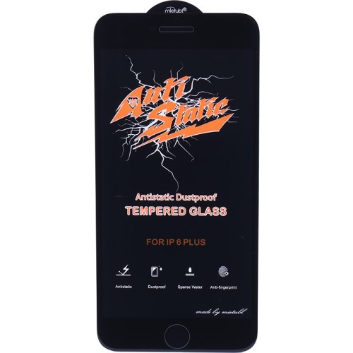 گلس آنتی استاتیک میتوبل آیفون iPhone 6 Plus / 6s Plus / 7 Plus / 8 Plus مشکی
