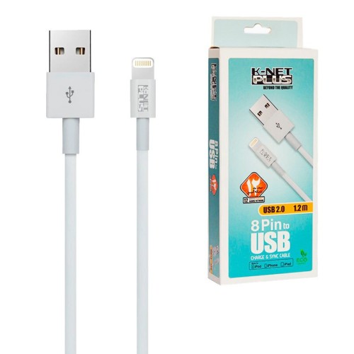 کابل لایتنینگ کی نت پلاس KP-B01 طول 1.2 متر