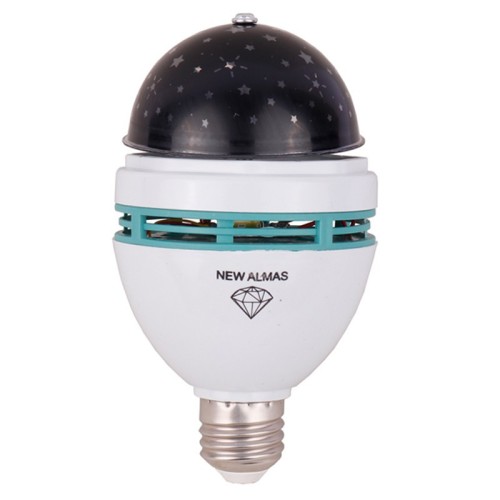 لامپ رقص نور گردان New Almas 3W E27
