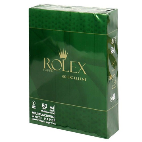کاغذ A4 رولکس 80 گرم بسته 500 عددی شرینک